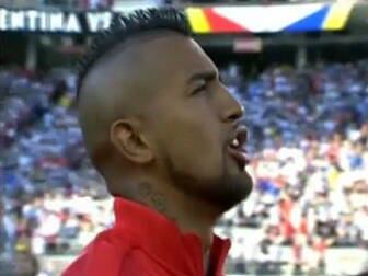 WATCH: Chile's national an...